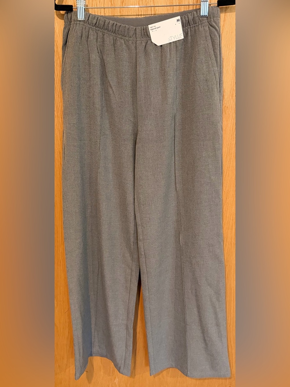 STYLUS Women’s Gray High Rise Trouser